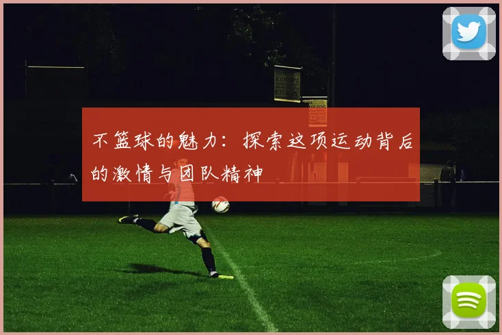 不篮球的魅力：探索这项运动背后的激情与团队精神